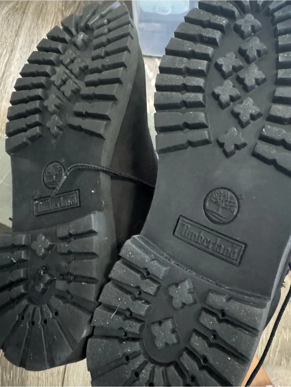 Timberland Black Nubuck Boots
